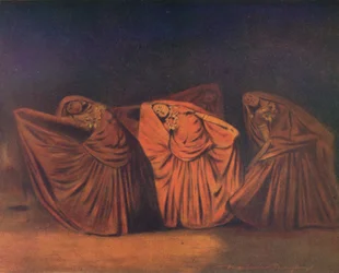 Nautch Girls i Delhi, 1905