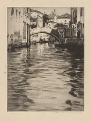 Reflections, Venedig (Lucianos bro, Canal Grande)