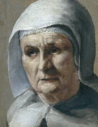 Gammal kvinna