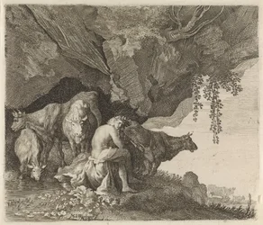 Apollo sköter Admetus flock