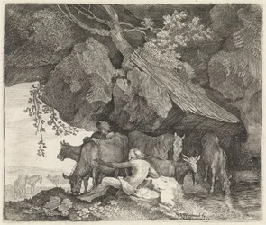 Battus avslöjar var Merkurius gömmer Apollos flock