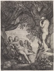 Diana upptäcker Callistos graviditet