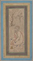 Man with Prayer Beads, mitten av 1600-talet.