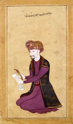 Porträtt av Sultanen av "Ulama", Khalifa Sultan
