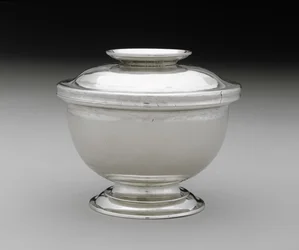 Sockerskål, ca. 1745-1775 (silver)