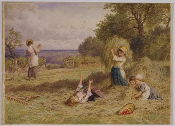 Landskap med figurer