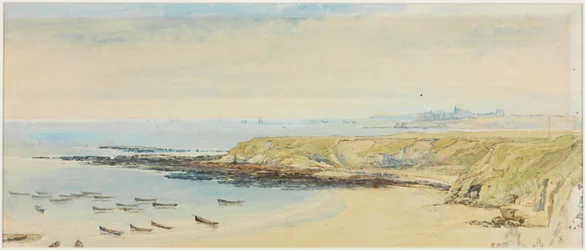 Tynemouth från Cullercoats (kroppsfärg)