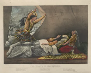 Minnehahas död 1867