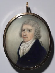 Porträtt av en man, ca. 1795-1800.