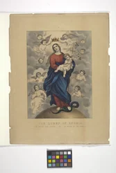 Queen Of Angels (handfärgad litografi)