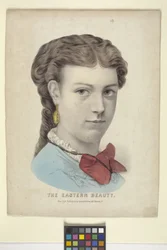 The Eastern Beauty (handfärgad litografi)
