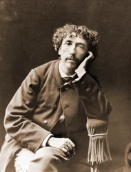 Porträtt av Charles Garnier, arkitekt för Parisoperan 1825-1898 (foto)
