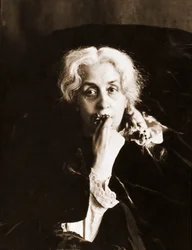 Porträtt av Ernestine Nadar, född Lefevre 1836-1909 (foto)