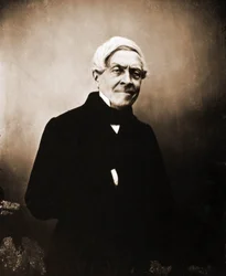 Porträtt av Jules Michelet, historiker 1798-1874 (foto)