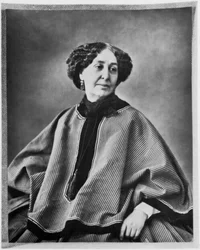 George Sand, fransk författare, 1864