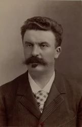 Guy de Maupassant - fotografi av Atelier Nadar