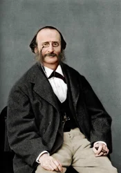 Jacques Offenbach 1819-1880, tyskfödd fransk tonsättare, cellist och impressario under romantiken