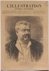 Herr de Villemessant, avliden den 11 april 1879.