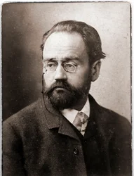 Porträtt av Émile Zola