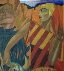 Medea. Kostymdesign för baletten The Golden Fleece, 1915