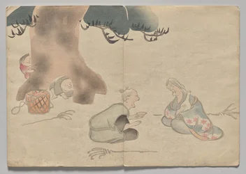 Scen från The Kōrin Picture Book (volym 1)