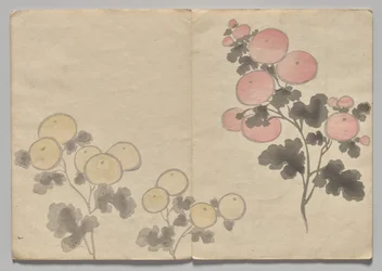 Scen från The Kōrin Picture Book (volym 1)