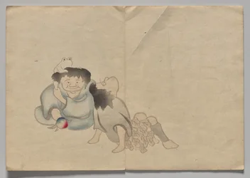 Scen från The Kōrin Picture Book (volym 2)