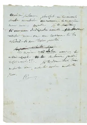 Brev till Josephine de Beauharnais