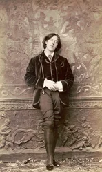 Oscar Wilde, tidigt 1880-tal (foto)