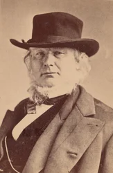 Porträtt av Horace Greeley 1811-1872, 1869.