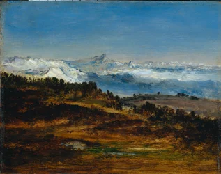 Pyrenéerna, toppen av Midi de Bigorre, 1871-1872.
