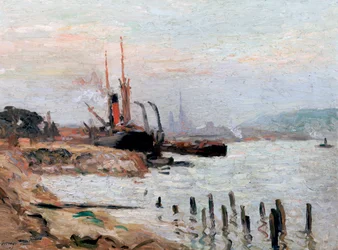 "Seinefloden vid Rohen", c1898-1942