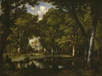 Damm i skogen, 1862.