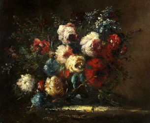 Blomma stycke