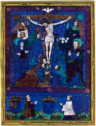 Plack, emaljfärg på koppar, 1503, 1931