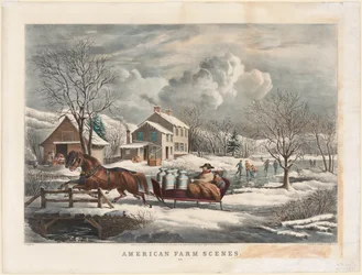 Amerikanska gårdsscener, vinter