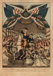 Washingtons mottagande av damerna