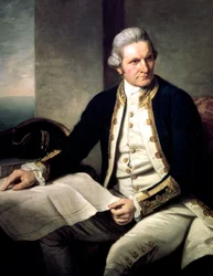 James Cook, engelsk upptäcktsresande, navigatör och hydrograf, 1775-1776