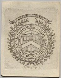 Bokskylt: Seal of Harvard College