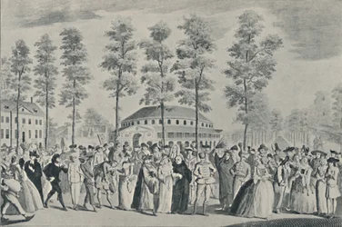 Jubileumsbalen i Ranelagh Gardens, 26 april 1749, 1920