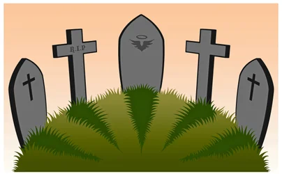 Cemetery, 2023 (digital)
