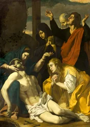 Lamentation over the Dead Christ, c.1630-50 (olja på duk)