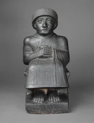 Staty av Gudea, c.2090 f.Kr. (diorit)