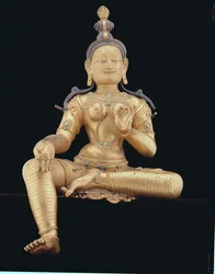 Tara (förgylld brons)