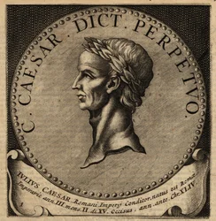Julius Caesar, Caius Julius Caesar, romersk diktator