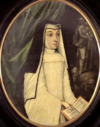Mary Barbara Huddleston (1708-87) hade för vana att vara en nunna av ordningen Augustinian Canonesses vid det engelska klostret i Brygge, ca 1727