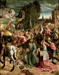 På vägen till Golgata, ca 1520