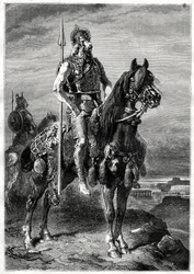 Gallisk ryttare, 1800-talet