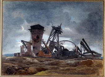 "Gruvans brunn" 1915 (akvarell)