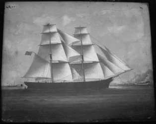 Waverley, byggd av McGregor Bros, in i Waipu, 1863